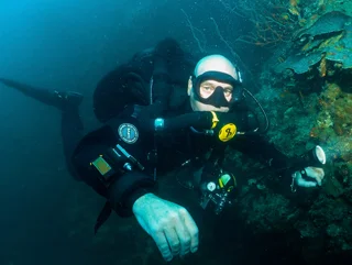 Kevin Black diving APD Inspiration CCR
