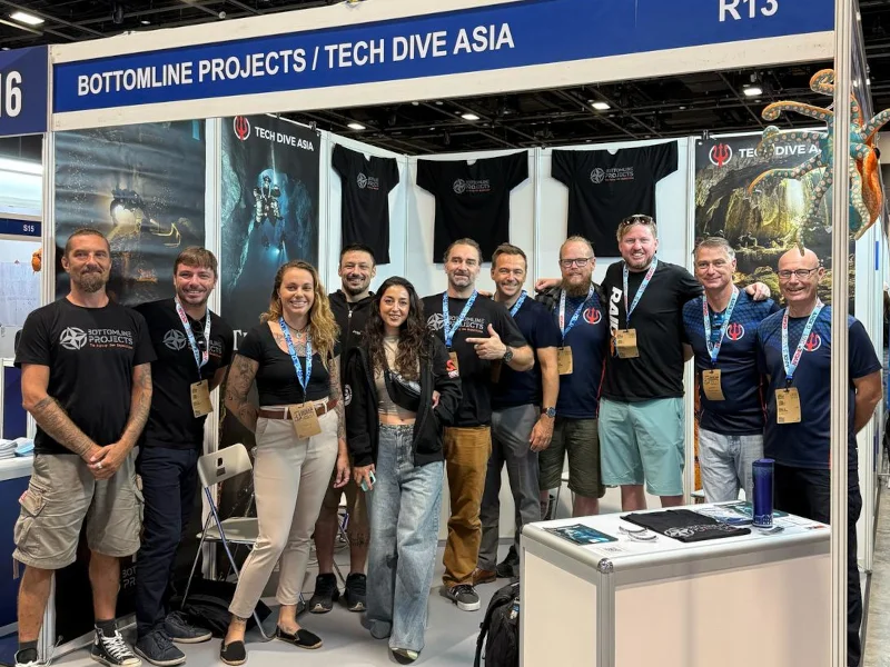 Bottomline Projects and Tech Dive Asia at ADEX Singapore