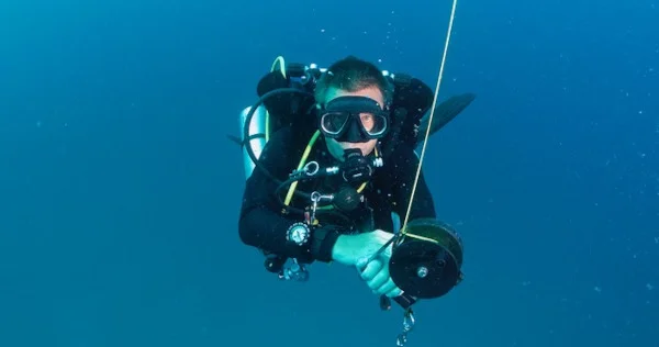 Claus Rasmussen diving technical in Thailand