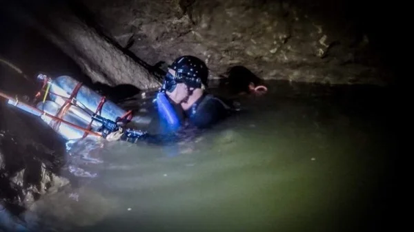 Claus during the Thailand Cave Rescue