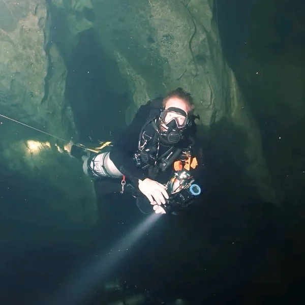 Erik Bosten Stenman diving in Phuket