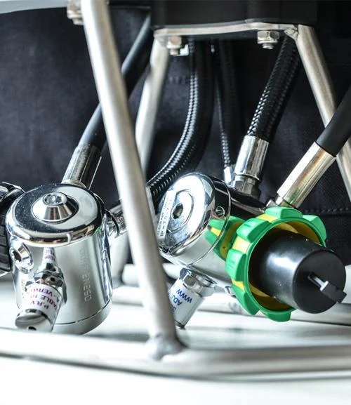 Apeks regulators on the JJ-CCR