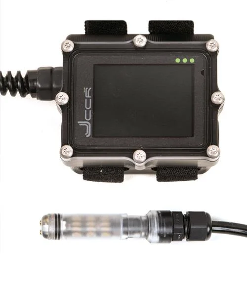 Shearwater HUD and computer for the JJ-CCR