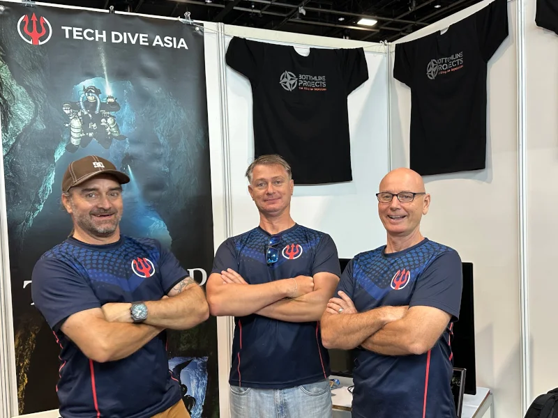 Tech Dive Asia Instructor Trainers at ADEX